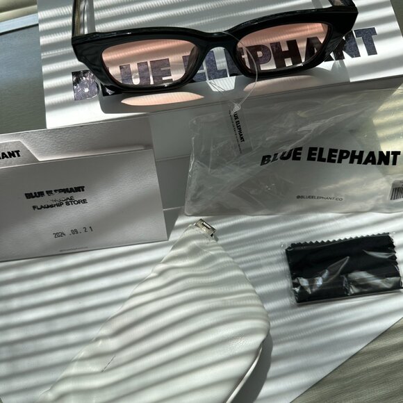 BNWT Blue Elephant Gentle Monster Tamada Sunglasses Prada Chanel Chloe - Picture 6 of 6